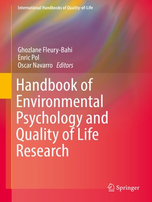 cover image of Handbook of Environmental Psychology and Quality of Life Research
